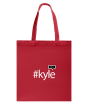 Family Famous Kyle Talkos Canvas Shopping Tote