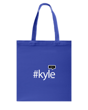 Family Famous Kyle Talkos Canvas Shopping Tote