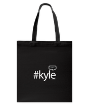Family Famous Kyle Talkos Canvas Shopping Tote