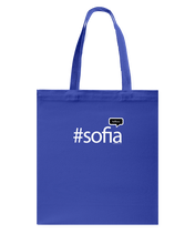 Family Famous Sofia Talkos Canvas Shopping Tote