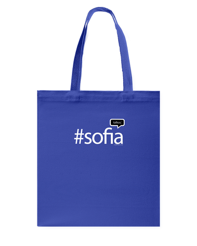 Family Famous Sofia Talkos Canvas Shopping Tote