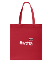 Family Famous Sofia Talkos Canvas Shopping Tote