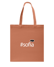 Family Famous Sofia Talkos Canvas Shopping Tote