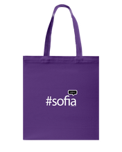 Family Famous Sofia Talkos Canvas Shopping Tote