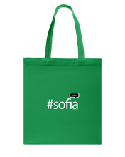 Family Famous Sofia Talkos Canvas Shopping Tote