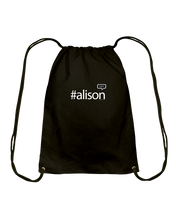 Family Famous Alison Talkos Cotton Drawstring Backpack