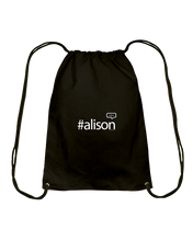 Family Famous Alison Talkos Cotton Drawstring Backpack