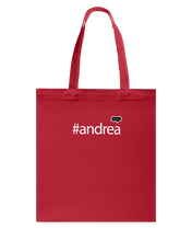 Family Famous Andrea Talkos Canvas Shopping Tote