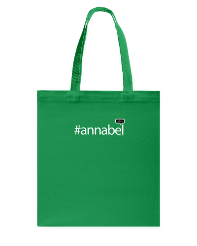 Family Famous Annabel Talkos Canvas Shopping Tote