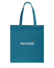 Family Famous Annabel Talkos Canvas Shopping Tote