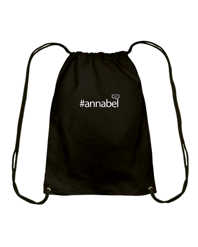 Family Famous Annabel Talkos Cotton Drawstring Backpack