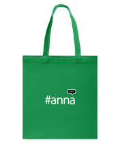 Family Famous Anna Talkos Canvas Shopping Tote