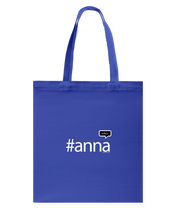 Family Famous Anna Talkos Canvas Shopping Tote