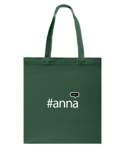 Family Famous Anna Talkos Canvas Shopping Tote