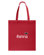 Family Famous Anna Talkos Canvas Shopping Tote