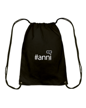 Family Famous Anni Talkos Cotton Drawstring Backpack