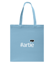 Family Famous Artie Talkos Canvas Shopping Tote