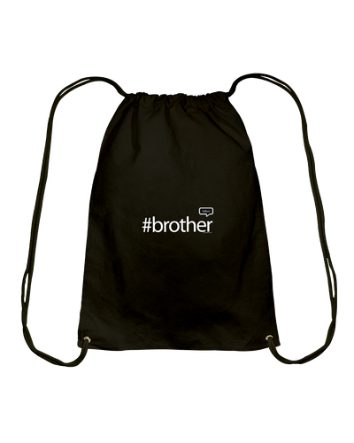 Family Famous Brother Talkos Cotton Drawstring Backpack