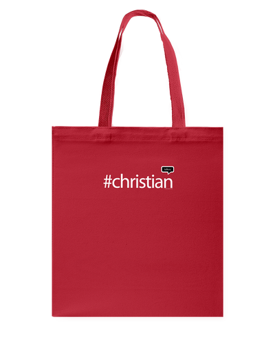 Family Famous Christian Talkos Canvas Shopping Tote