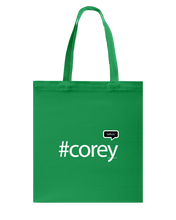 Family Famous Corey Talkos Canvas Shopping Tote