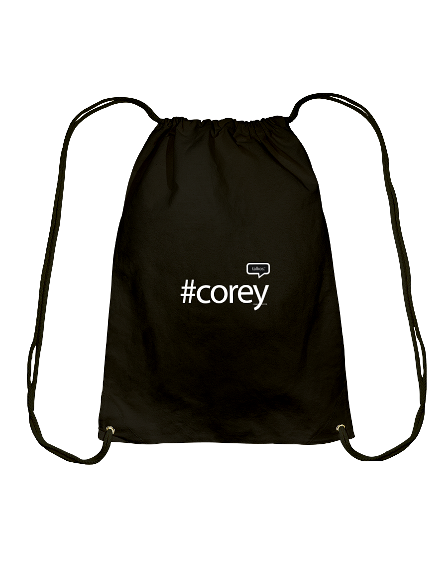 Family Famous Corey Talkos Cotton Drawstring Backpack