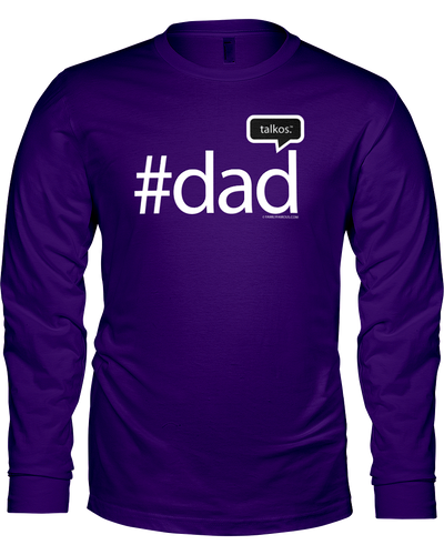 Family Famous Dad Talkos Long Sleeve Tee