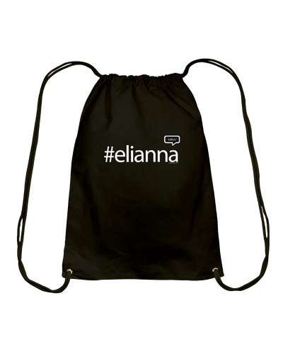Family Famous Elianna Talkos Cotton Drawstring Backpack
