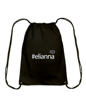 Family Famous Elianna Talkos Cotton Drawstring Backpack