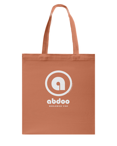 Family Famous Abdoo Circle Vibe Canvas Shopping Tote
