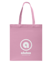 Family Famous Abdoo Circle Vibe Canvas Shopping Tote