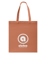 Family Famous Abdoo Circle Vibe Canvas Shopping Tote