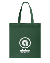 Family Famous Abdoo Circle Vibe Canvas Shopping Tote