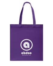 Family Famous Abdoo Circle Vibe Canvas Shopping Tote