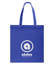 Family Famous Abdoo Circle Vibe Canvas Shopping Tote