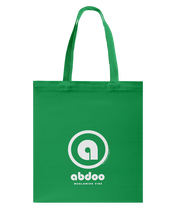 Family Famous Abdoo Circle Vibe Canvas Shopping Tote