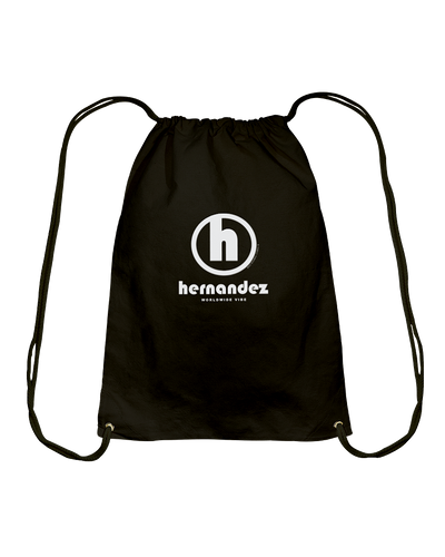 Family Famous Hernandez Circle Vibe Cotton Drawstring Backpack