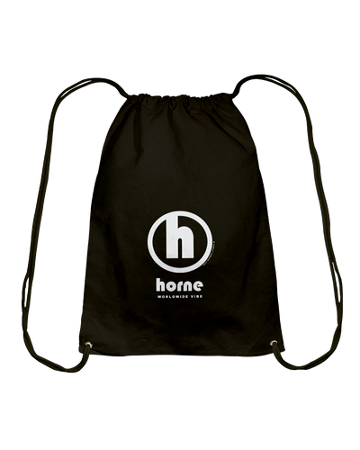 Family Famous Horne Circle Vibe Cotton Drawstring Backpack
