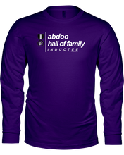Family Famous Abdoo Hall Of Family Inductee Long Sleeve Tee