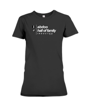 Family Famous Abdoo Hall Of Family Inductee Ladies Tee