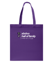 Family Famous Abdoo Hall Of Family Inductee Canvas Shopping Tote