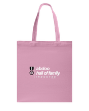 Family Famous Abdoo Hall Of Family Inductee Canvas Shopping Tote