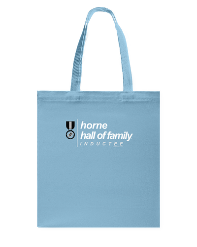 Family Famous Horne Hall Of Family Inductee Canvas Shopping Tote