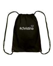 Family Famous Christina Talkos Cotton Drawstring Backpack