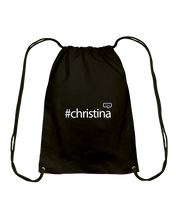 Family Famous Christina Talkos Cotton Drawstring Backpack