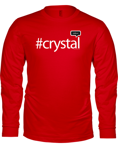 Family Famous Crystal Talkos Long Sleeve Tee