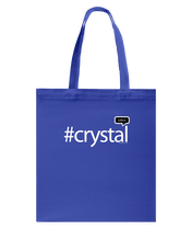 Family Famous Crystal Talkos Canvas Shopping Tote