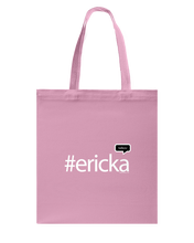 Family Famous Ericka Talkos Canvas Shopping Tote