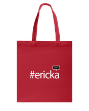 Family Famous Ericka Talkos Canvas Shopping Tote
