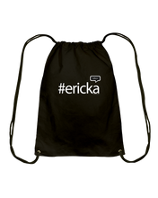 Family Famous Ericka Talkos Cotton Drawstring Backpack