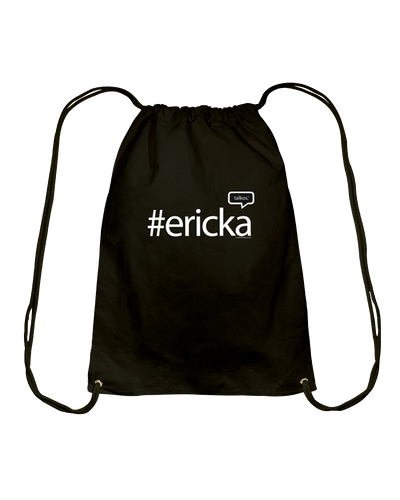Family Famous Ericka Talkos Cotton Drawstring Backpack